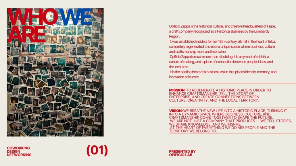 opificio zappa il progetto inglese
