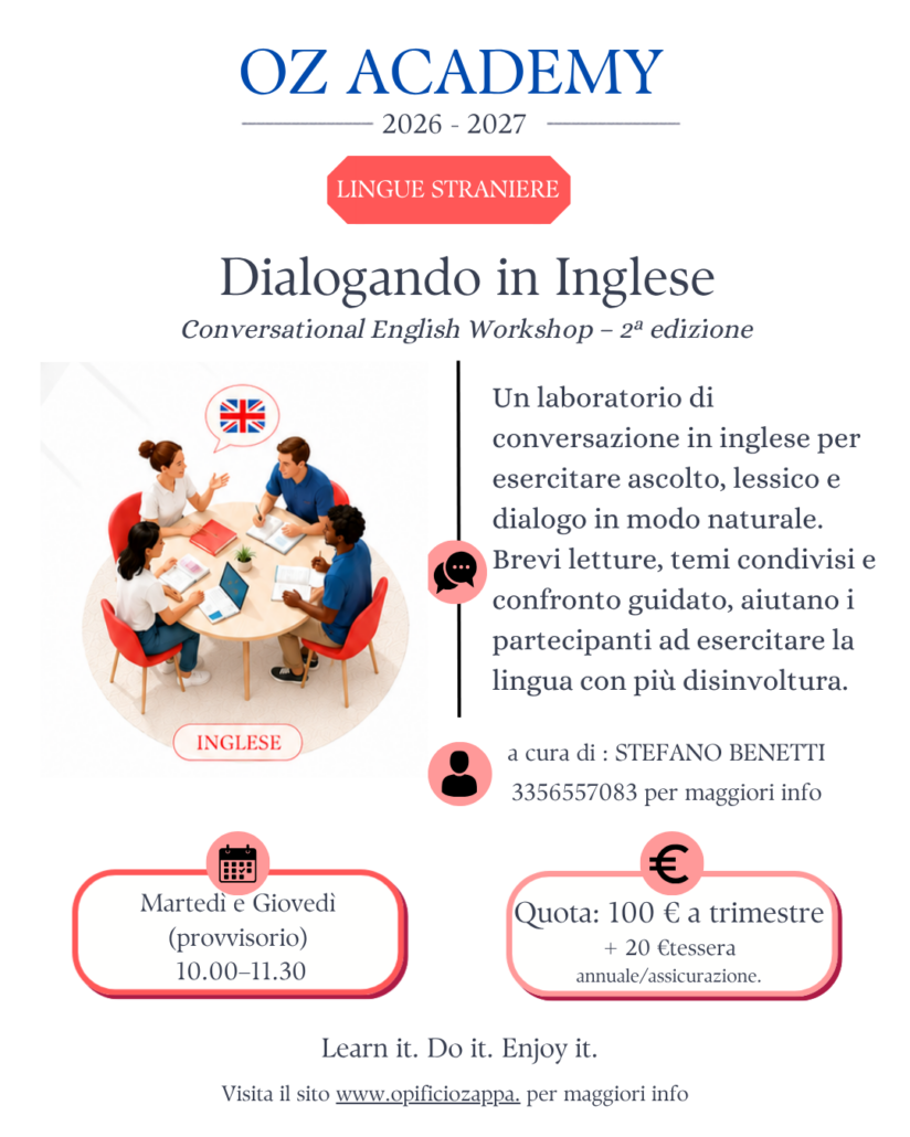 OZ ACADEMY INGLESE 25-26